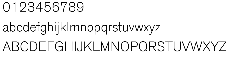字体预览效果图