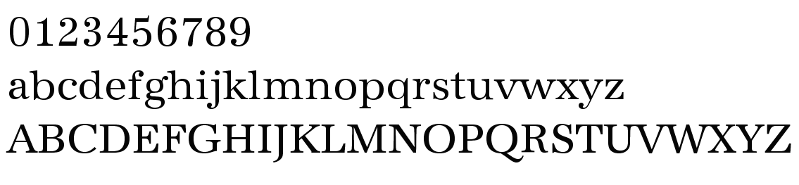 字体预览效果图