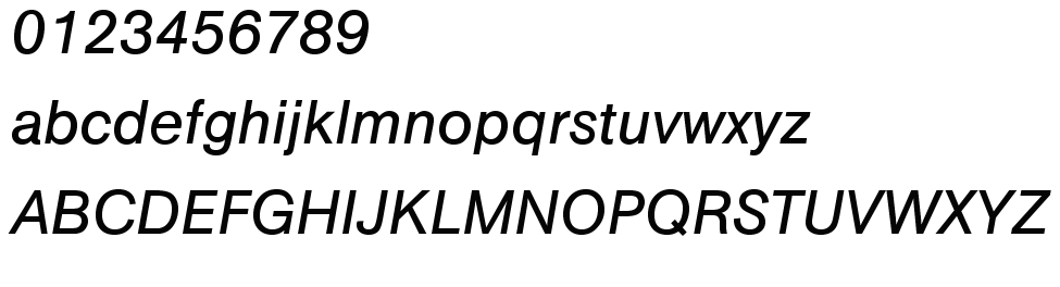 字体预览效果图