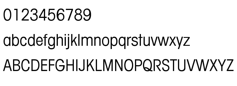 字体预览效果图