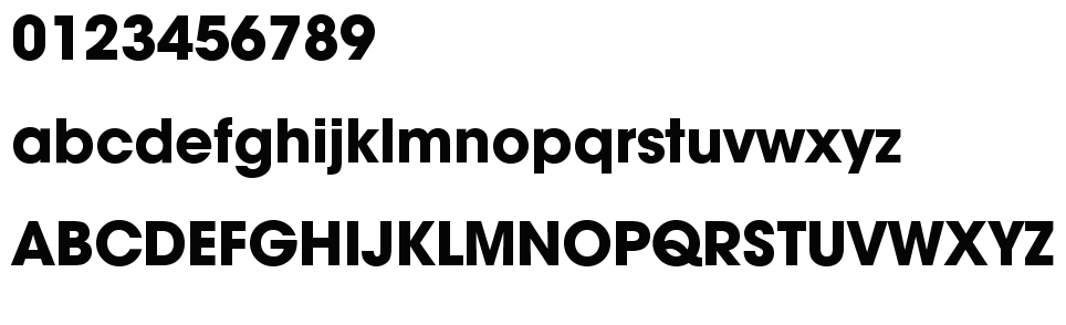 字体预览效果图