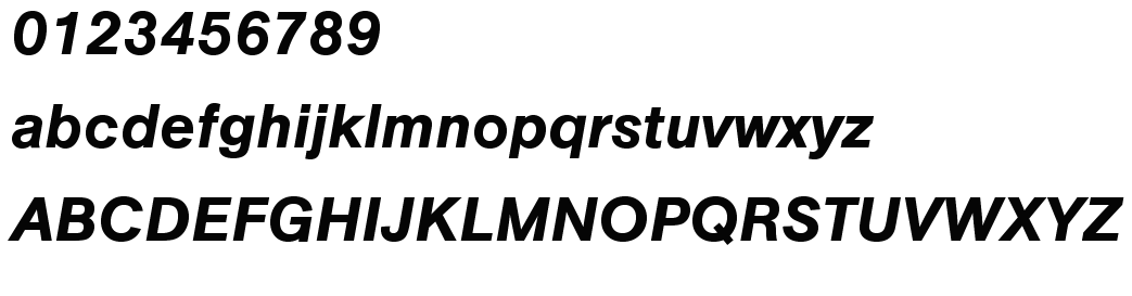 字体预览效果图
