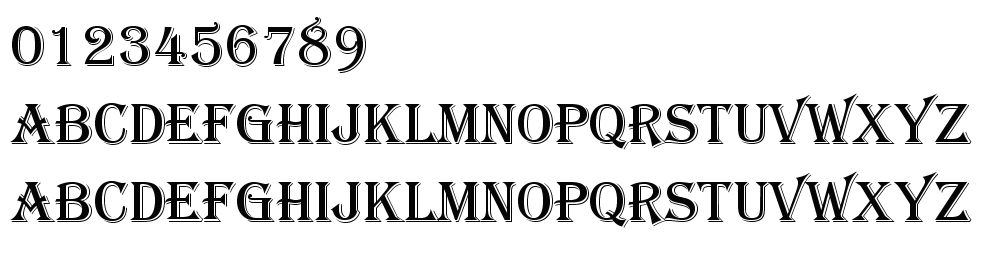 字体预览效果图