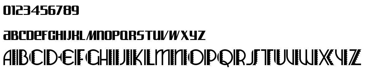 字体预览效果图