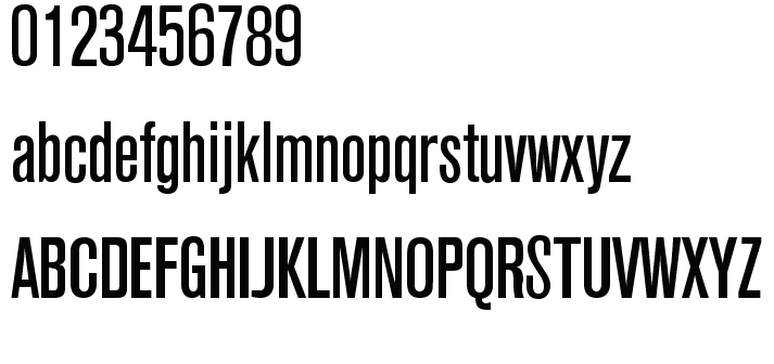 字体预览效果图