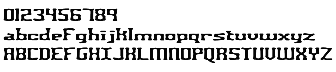 字体预览效果图