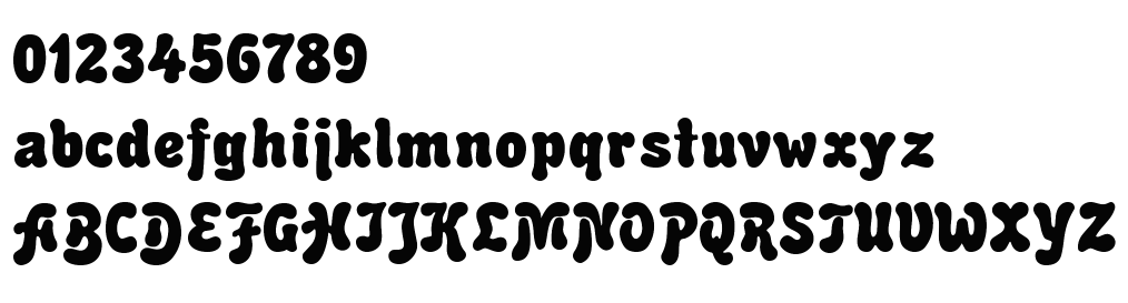 字体预览效果图