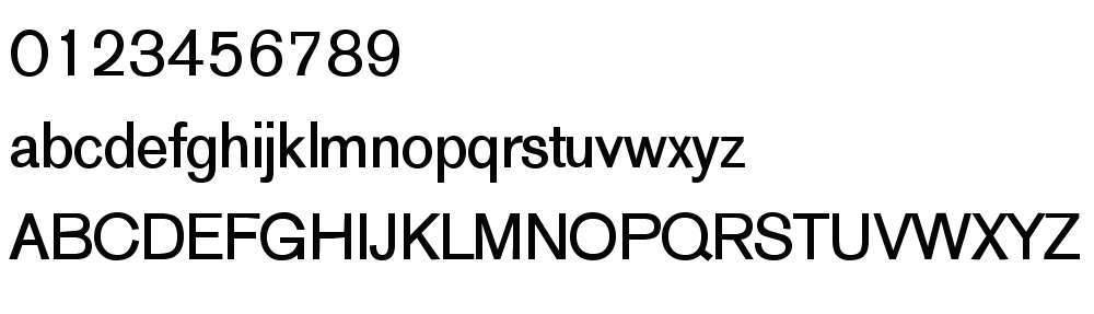 字体预览效果图