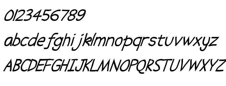 字体预览效果图