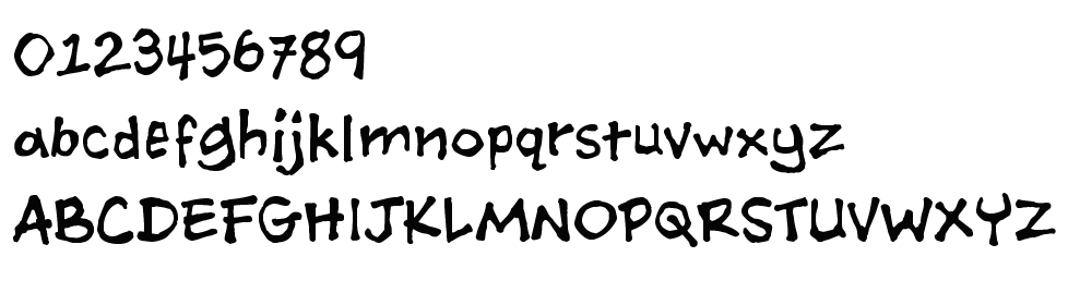 字体预览效果图