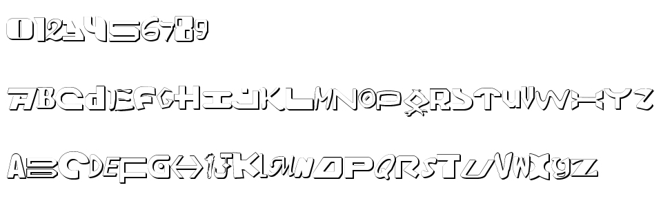 字体预览效果图