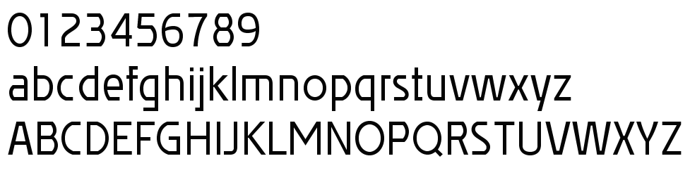 字体预览效果图