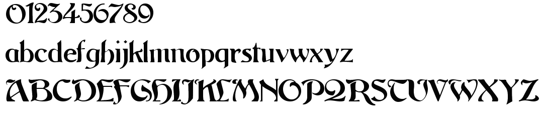 字体预览效果图