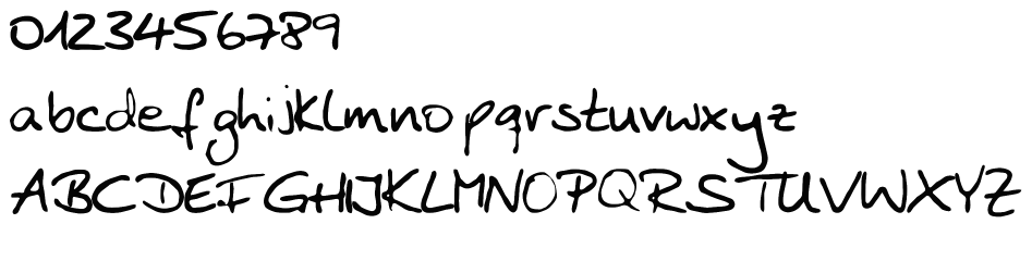 字体预览效果图