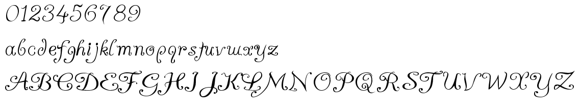 字体预览效果图