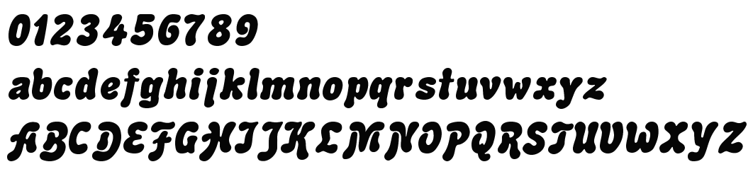 字体预览效果图
