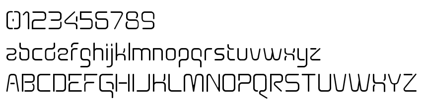 字体预览效果图