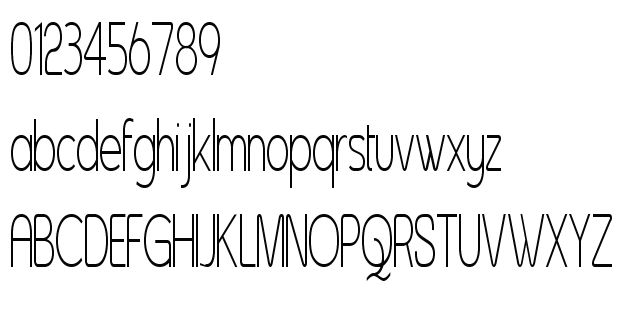 字体预览效果图