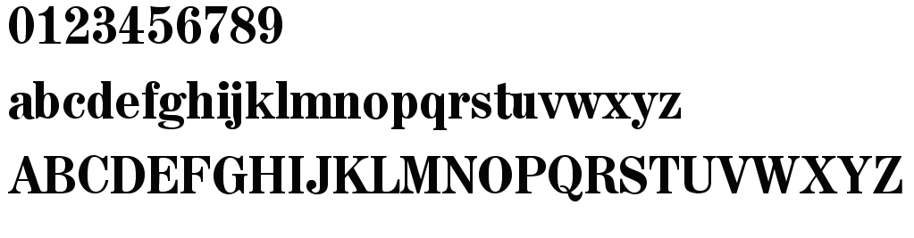 字体预览效果图