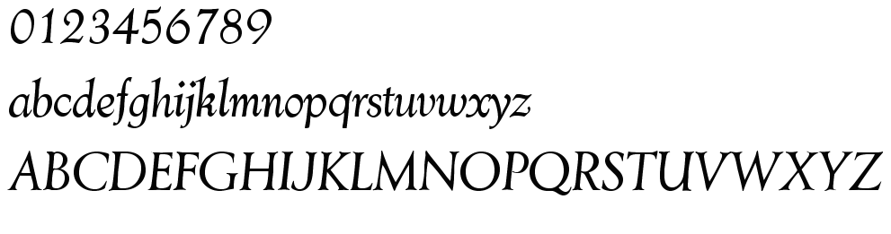 字体预览效果图
