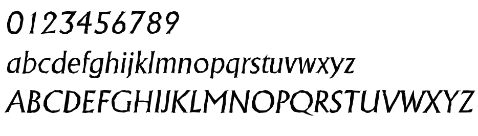 字体预览效果图
