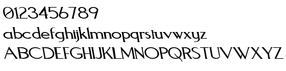 字体预览效果图