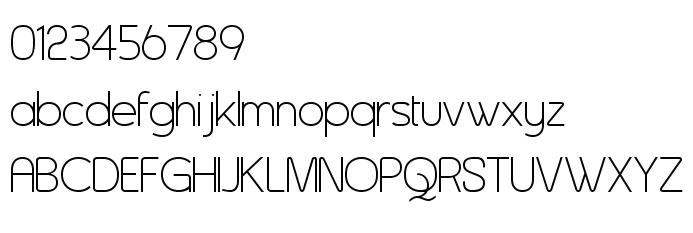 字体预览效果图