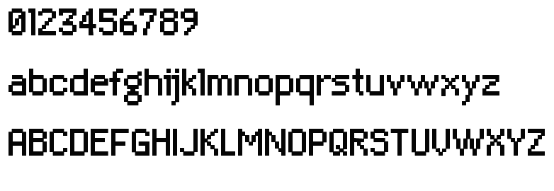 字体预览效果图