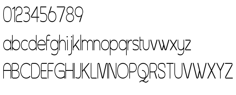 字体预览效果图
