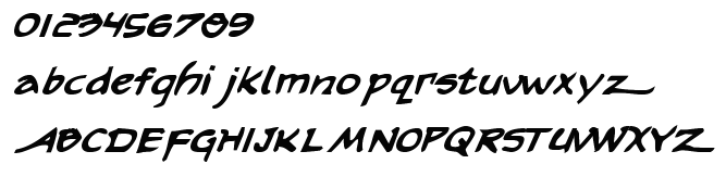 字体预览效果图