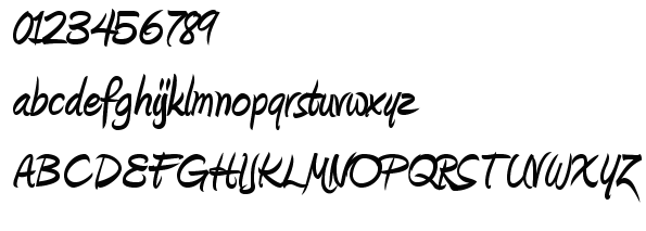 字体预览效果图
