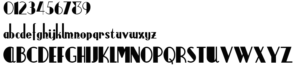 字体预览效果图