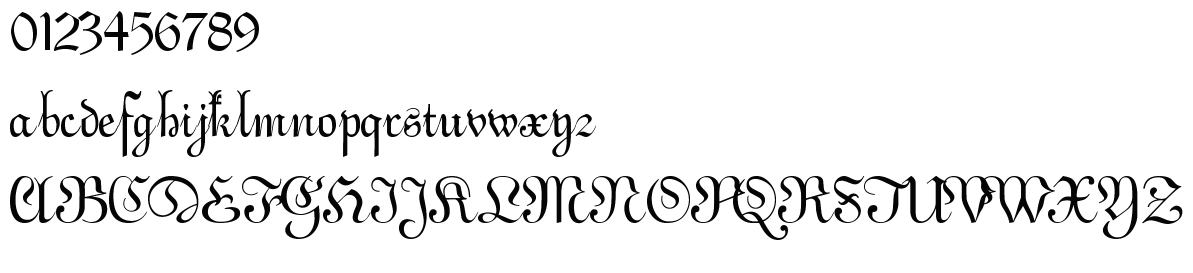 字体预览效果图