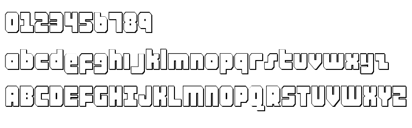 字体预览效果图