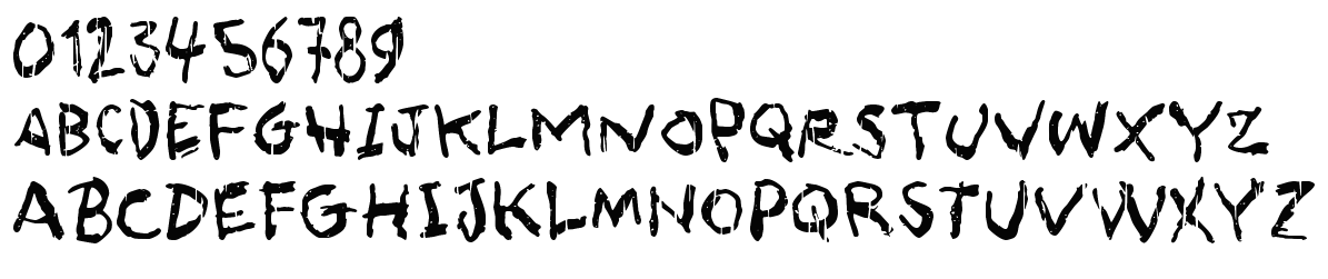 字体预览效果图