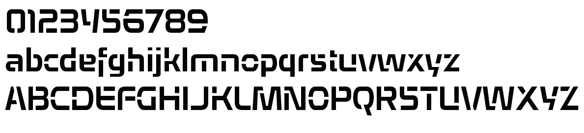字体预览效果图
