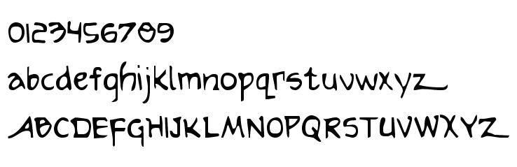 字体预览效果图