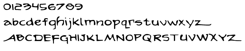 字体预览效果图