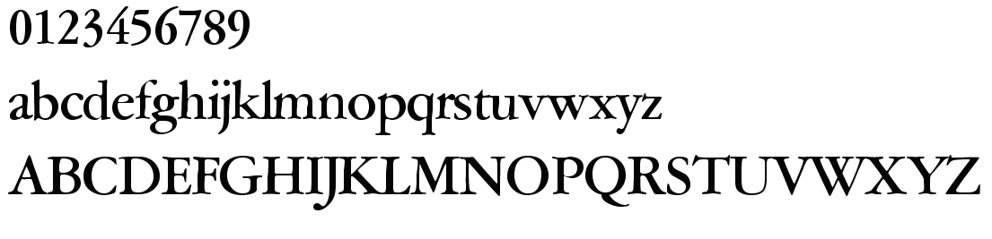 字体预览效果图