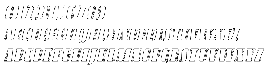 字体预览效果图