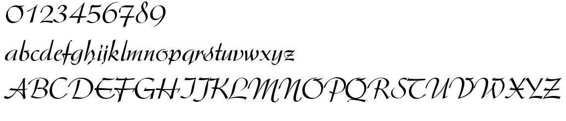 字体预览效果图
