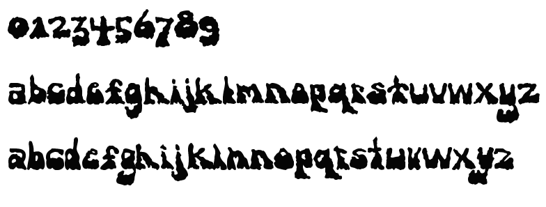 字体预览效果图