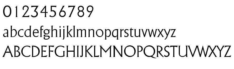 字体预览效果图
