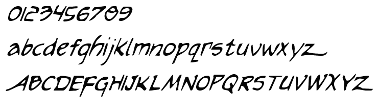 字体预览效果图