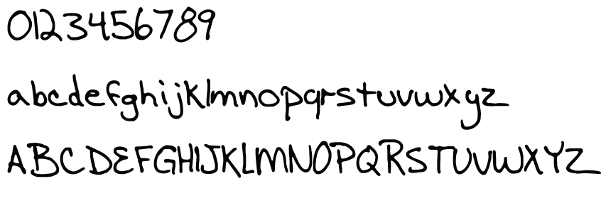 字体预览效果图