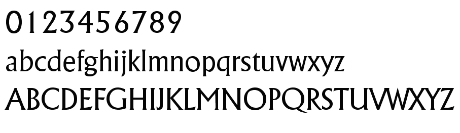 字体预览效果图