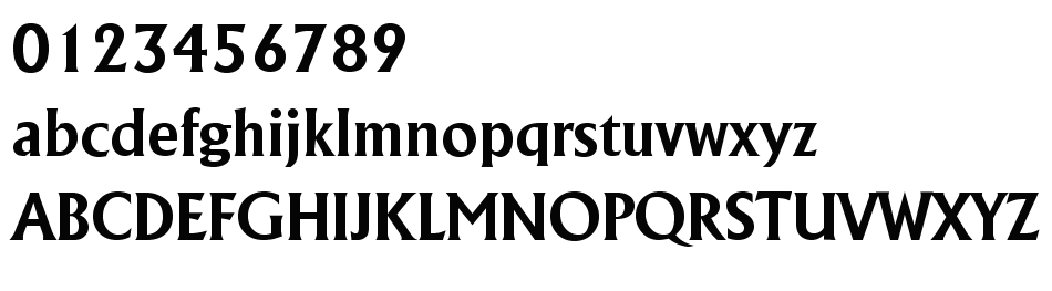 字体预览效果图