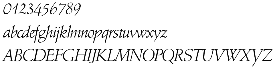 字体预览效果图