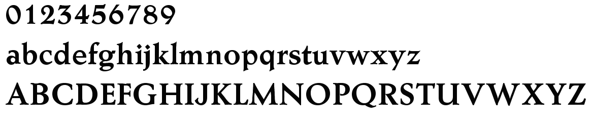 字体预览效果图