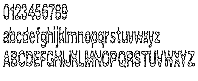 字体预览效果图
